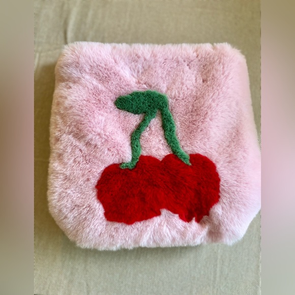 Cherry Faux Fur Bag from A Shop Of Things - Picture 4 of 6